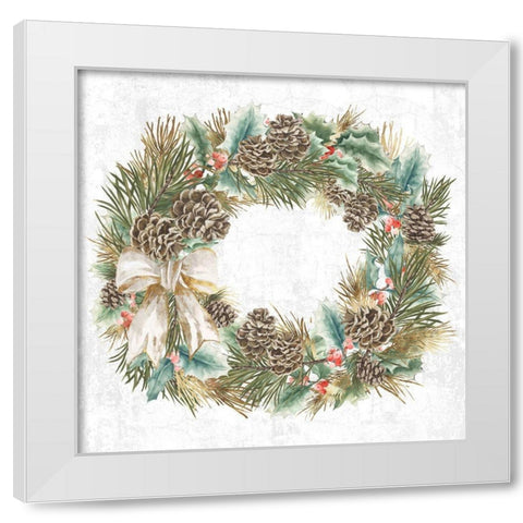 Share Greetings White Modern Wood Framed Art Print by PI Studio