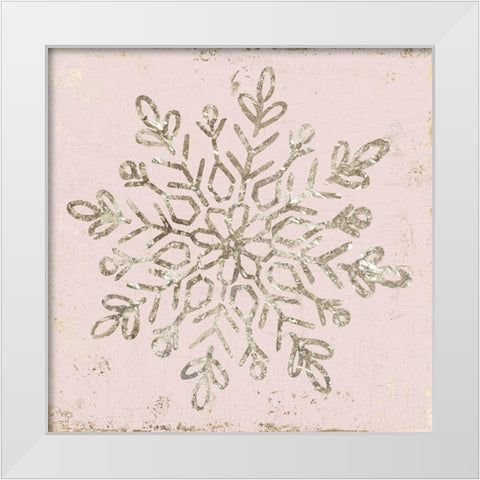 Winter Favors I  White Modern Wood Framed Art Print by PI Studio