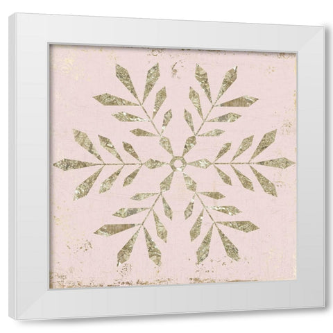 Winter Favors II  White Modern Wood Framed Art Print by PI Studio