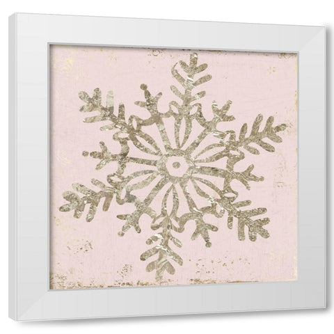 Winter Favors III White Modern Wood Framed Art Print by PI Studio