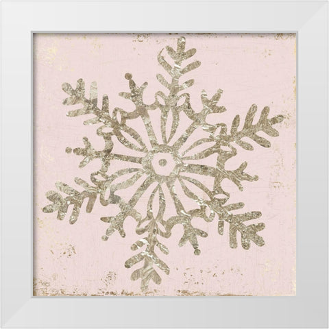 Winter Favors III White Modern Wood Framed Art Print by PI Studio