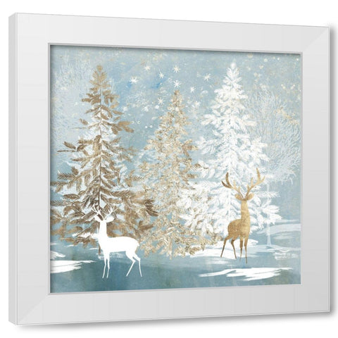 Endless Magic White Modern Wood Framed Art Print by PI Studio