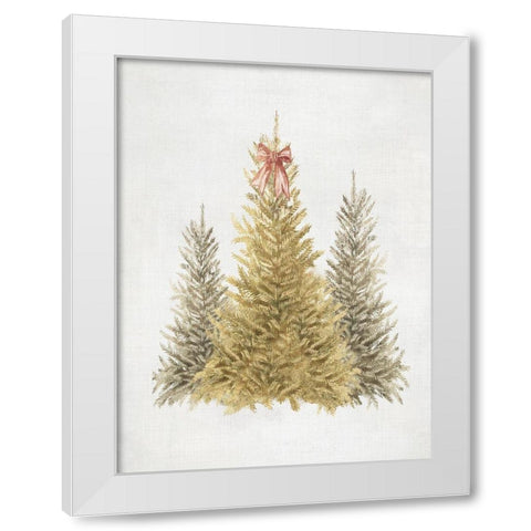 Forest Queen White Modern Wood Framed Art Print by PI Studio