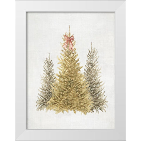 Forest Queen White Modern Wood Framed Art Print by PI Studio