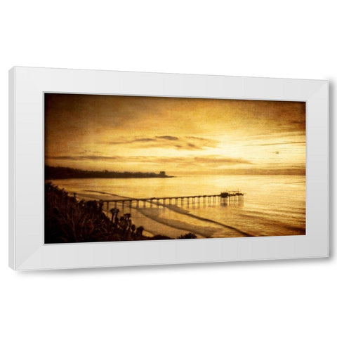 Beginning Outset I White Modern Wood Framed Art Print by Hartson-Weddle, Ryan