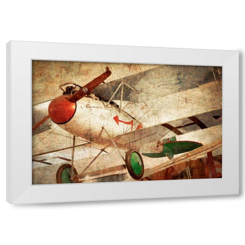 Aero III White Modern Wood Framed Art Print by Weddle, Ryan Hartson