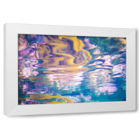 Aquatica II  White Modern Wood Framed Art Print by Hartson-Weddle, Ryan