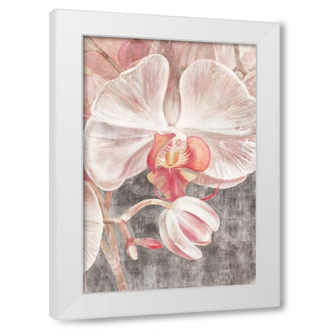 Efflorescence III White Modern Wood Framed Art Print by Biernot, Ilona