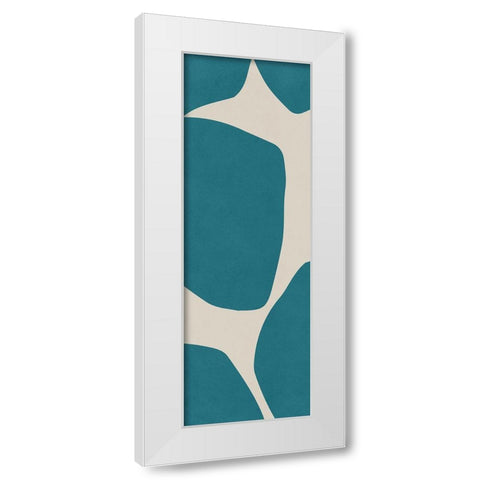 Two Bonds  White Modern Wood Framed Art Print by Hogan, Aoibhne