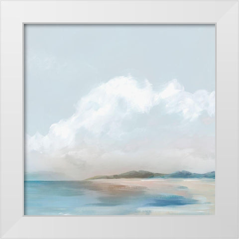 Everwich Lake II White Modern Wood Framed Art Print by Ian C