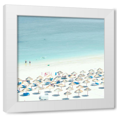 Sesimbra I White Modern Wood Framed Art Print by Beddoes, Ingrid