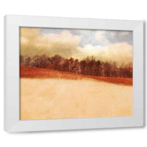 Marvel Landscape White Modern Wood Framed Art Print by Valner, Jessica