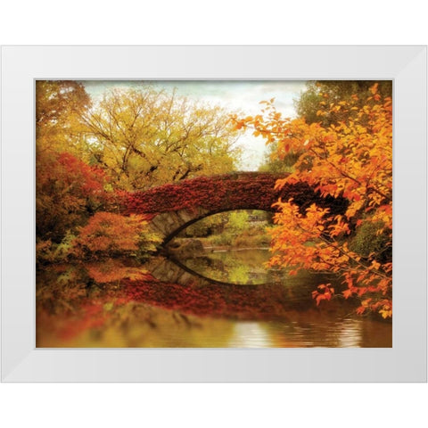 Gapstow Glory White Modern Wood Framed Art Print by Jenney, Jessica