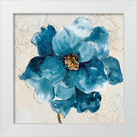 Ophelia I White Modern Wood Framed Art Print by Jensen, Asia