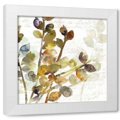 Solarium I White Modern Wood Framed Art Print by Jensen, Asia