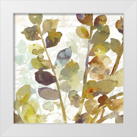 Solarium II White Modern Wood Framed Art Print by Jensen, Asia