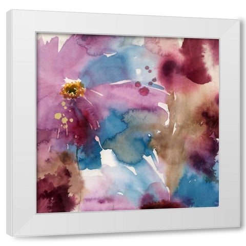 Laval I White Modern Wood Framed Art Print by Jensen, Asia