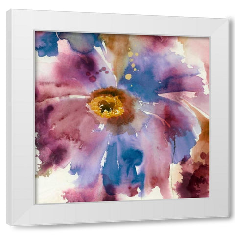 Laval II White Modern Wood Framed Art Print by Jensen, Asia