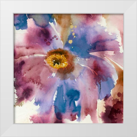 Laval II White Modern Wood Framed Art Print by Jensen, Asia