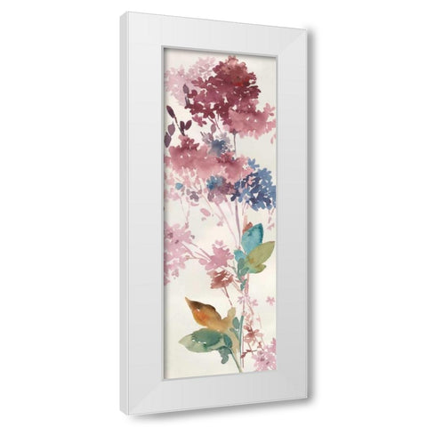 Hydrangea  White Modern Wood Framed Art Print by Jensen, Asia