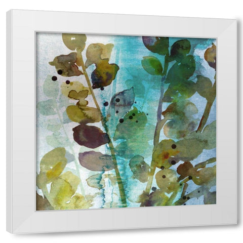 Within II White Modern Wood Framed Art Print by Jensen, Asia