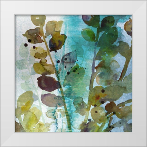 Within II White Modern Wood Framed Art Print by Jensen, Asia