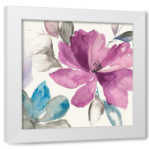 Surrender I White Modern Wood Framed Art Print by Jensen, Asia