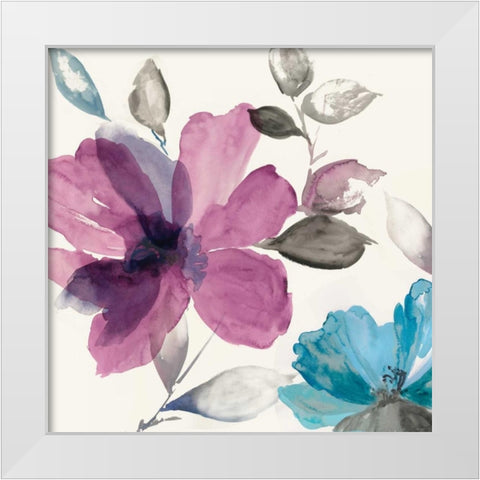 Surrender II White Modern Wood Framed Art Print by Jensen, Asia