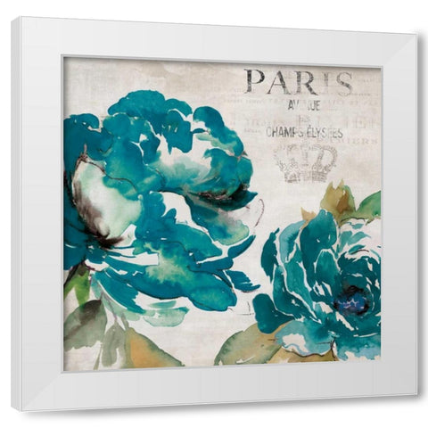 Caroline I White Modern Wood Framed Art Print by Jensen, Asia