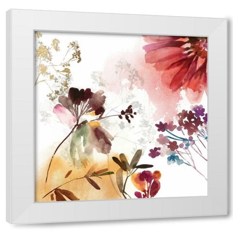 Bohemian I White Modern Wood Framed Art Print by Jensen, Asia