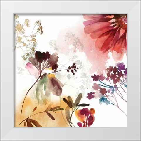 Bohemian I White Modern Wood Framed Art Print by Jensen, Asia