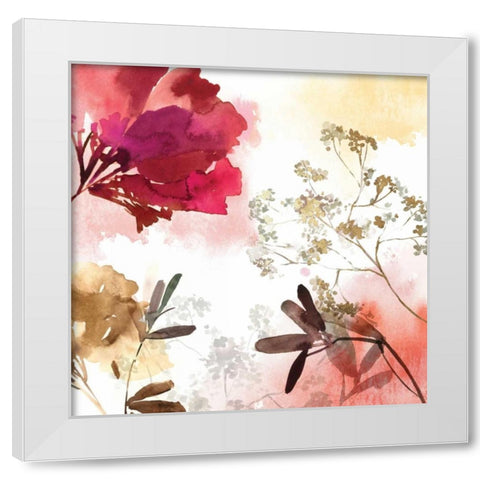 Bohemian II White Modern Wood Framed Art Print by Jensen, Asia