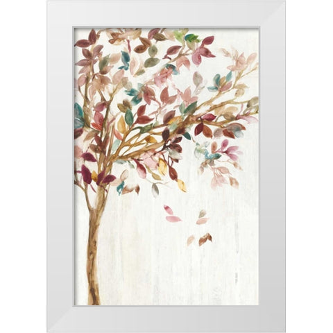 Tree of Life White Modern Wood Framed Art Print by Jensen, Asia