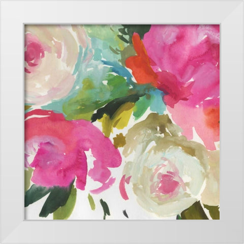 Belle III White Modern Wood Framed Art Print by Jensen, Asia