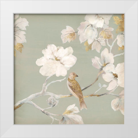 Paradise Sound I White Modern Wood Framed Art Print by Jensen, Asia