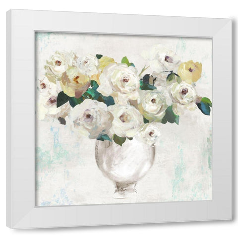 Sophistication  White Modern Wood Framed Art Print by Jensen, Asia