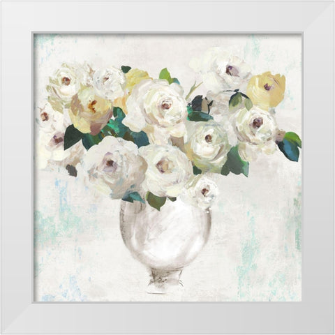 Sophistication  White Modern Wood Framed Art Print by Jensen, Asia