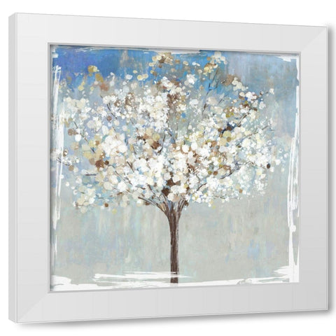 Winter Still Tree  White Modern Wood Framed Art Print by Jensen, Asia