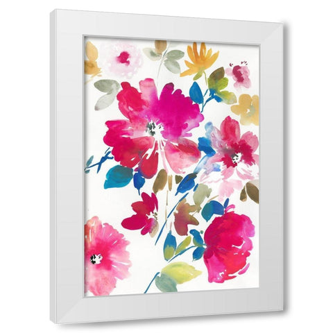 Lady of All Beauty White Modern Wood Framed Art Print by Jensen, Asia