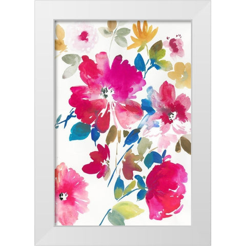 Lady of All Beauty White Modern Wood Framed Art Print by Jensen, Asia