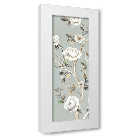 A Flower For You III White Modern Wood Framed Art Print by Jensen, Asia