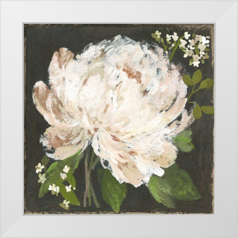 Fruit of the Flower I White Modern Wood Framed Art Print by Jensen, Asia