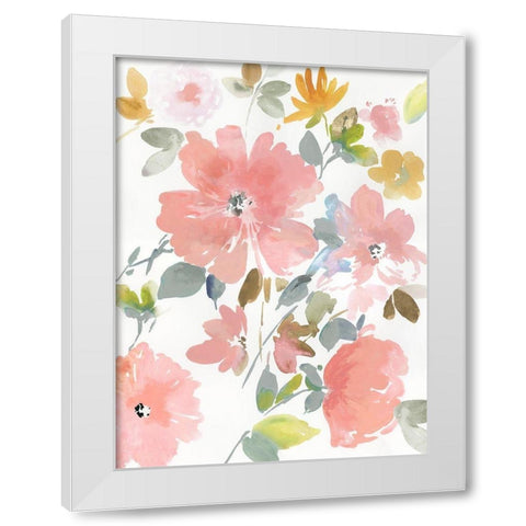 Soft Enamoring White Modern Wood Framed Art Print by Jensen, Asia