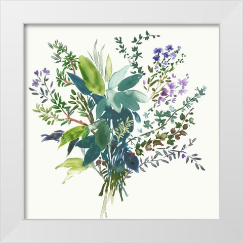 Sculpted for You White Modern Wood Framed Art Print by Jensen, Asia