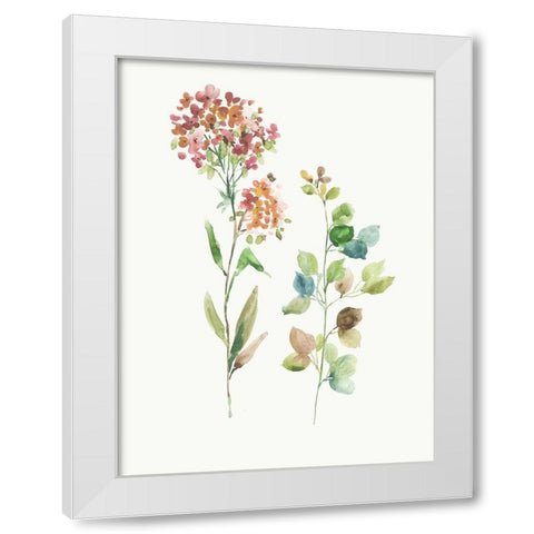 My Heart is Set White Modern Wood Framed Art Print by Jensen, Asia