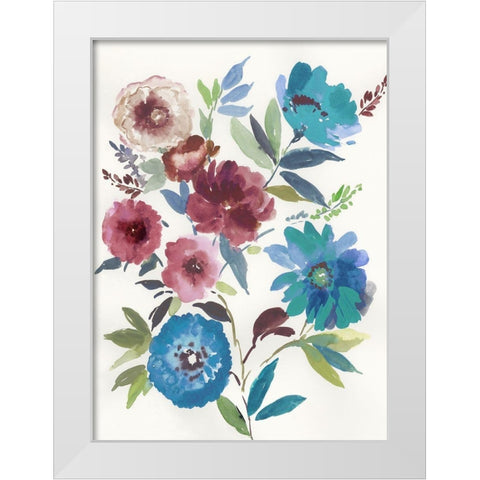 Sunday Fresh Picks White Modern Wood Framed Art Print by Jensen, Asia