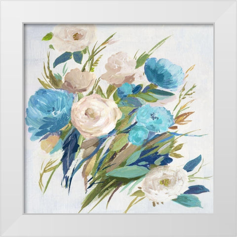 Ode to The Spring White Modern Wood Framed Art Print by Jensen, Asia