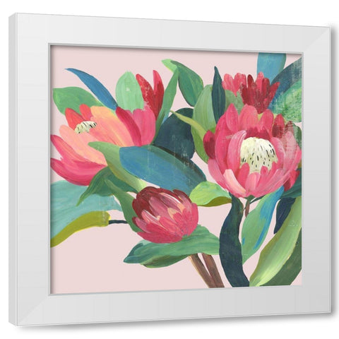 Summer Day White Modern Wood Framed Art Print by Jensen, Asia