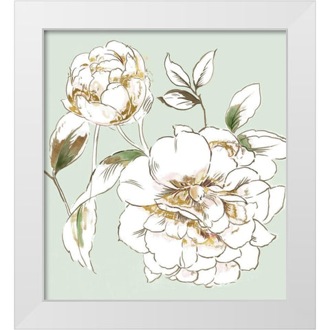 Recalling Feelings White Modern Wood Framed Art Print by Jensen, Asia