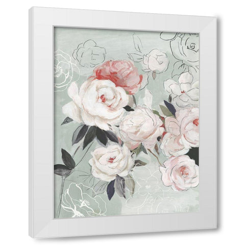 Whisper of Beauty White Modern Wood Framed Art Print by Jensen, Asia